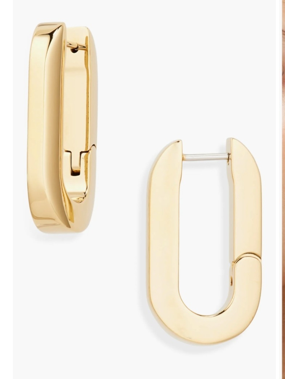 JENNY BIRD U-Link Hoop Earrings